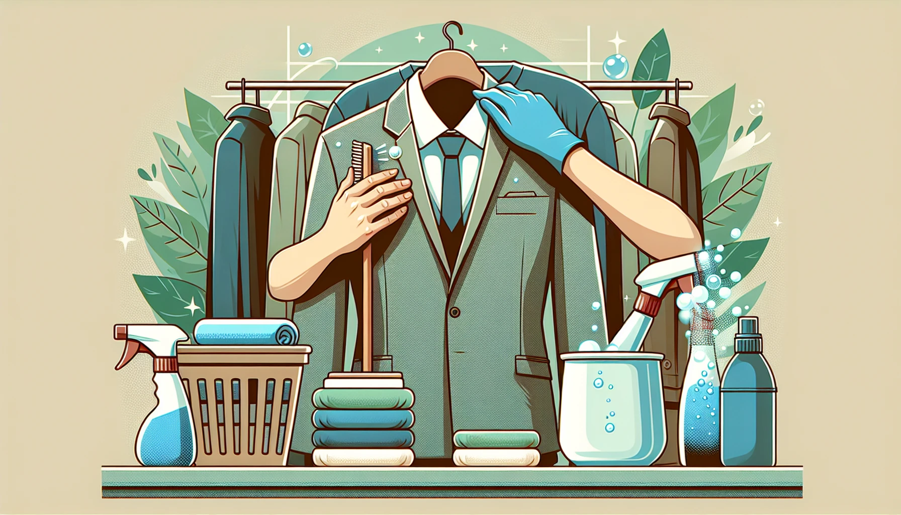 nettoyer costume sans pressing