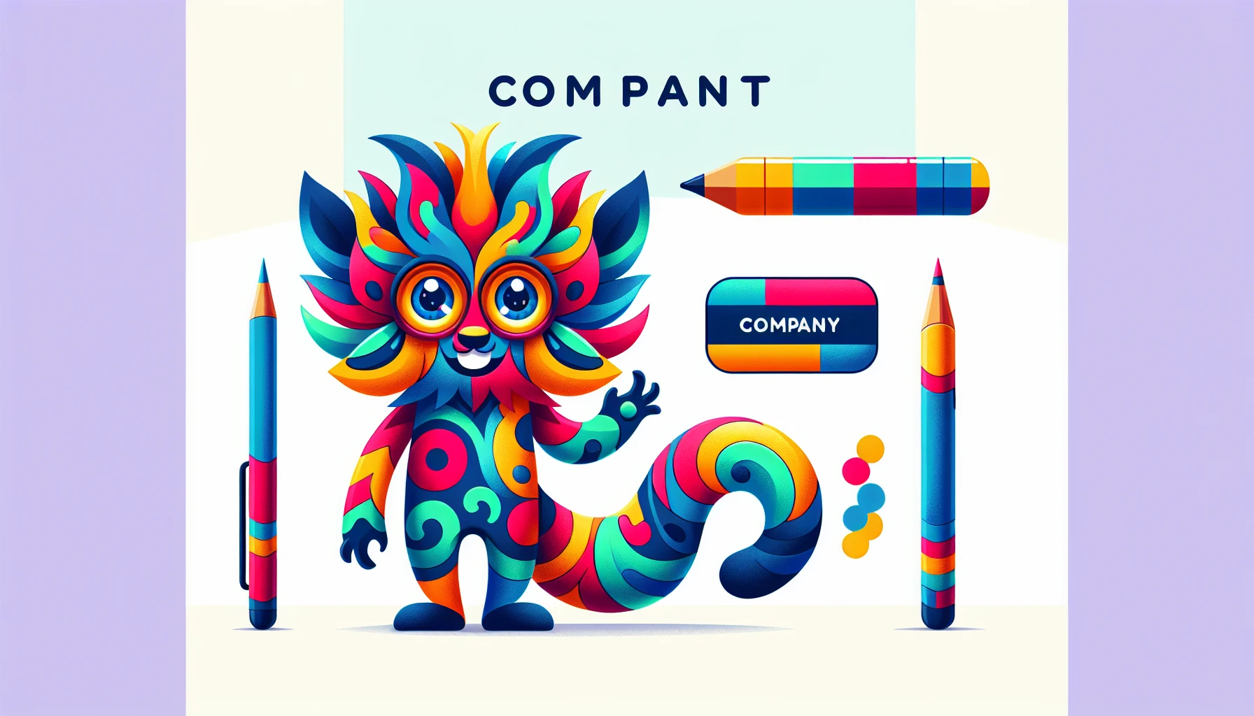 mascotte d'entreprise originale