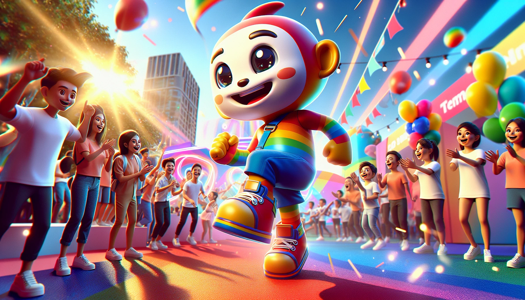 mascotte d'entreprise événementiel